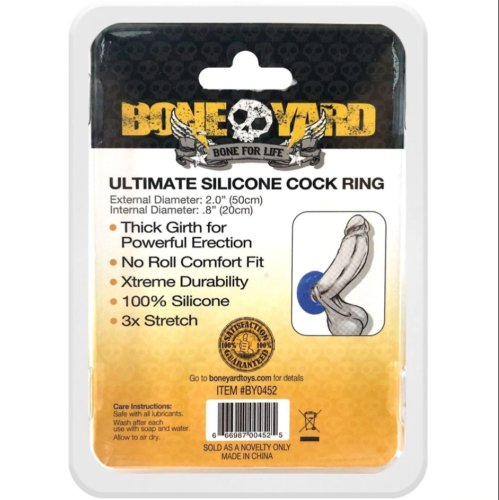 BoneYard Ultimate Silicone Ring - Blue*