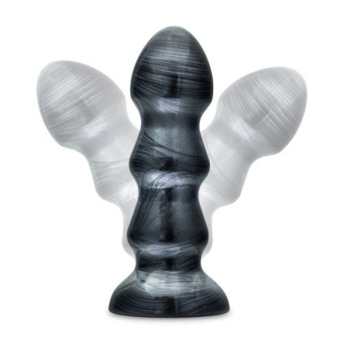 JET BLACK JACK CARBON METALLIC BLACK ANAL PLUG