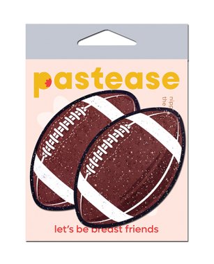 Pastease Premium Sparkly Football - Brown O/S