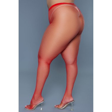 Up All Night Pantyhose - Red - Queen*