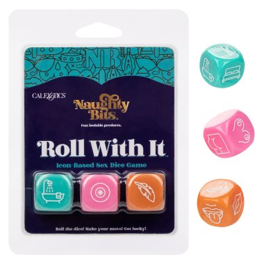 NAUGHTY BITS ROLL WITH IT ICON BASED SEX DICE