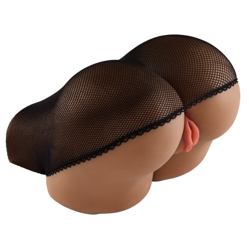 CLOUD 9 PLEASURE PUSSY & ASS LIFESIZE BODY MOLD - BROWN