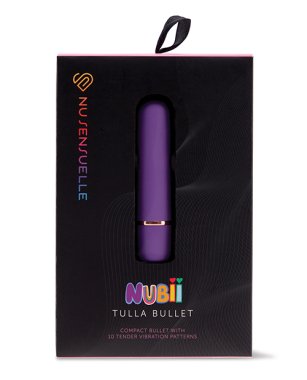 Nu Sensuelle Nubii Tulla Rounded Tip 10 Speed Bullet - Purple