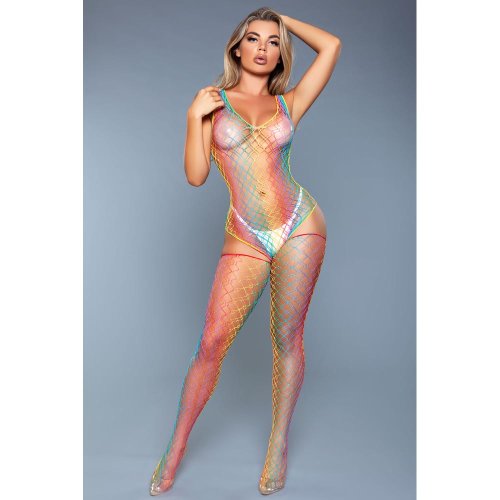 Sweet Revenge Bodystocking - Rainbow