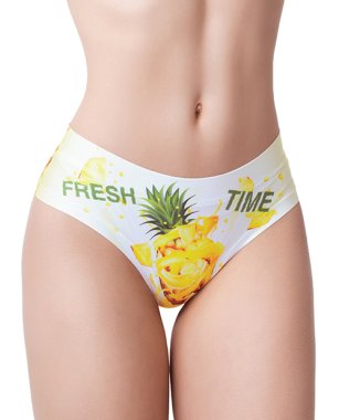 Mememe Fresh Summer Pineapple Printed Slip MD