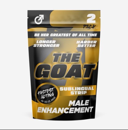 THE GOAT MALE ENHANCEMENT SUBLINGUAL STRIPS 25PK (NET)