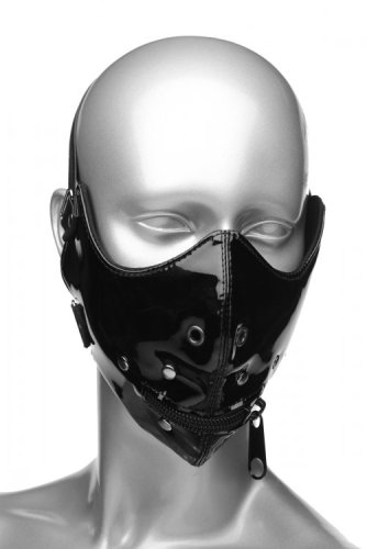 MASTER SERIES LEKTOR ZIPPER MOUTH MUZZLE