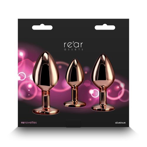 REAR ASSETS ROSE GOLD PINK GEM TRAINER KIT