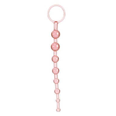 SHANES WORLD ANAL 101 INTRO BEADS PINK