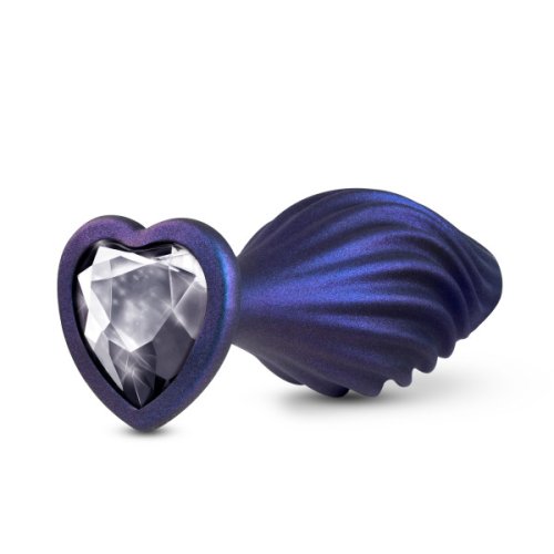 ANAL ADVENTURES MATRIX SWIRL BLING PLUG SAPPHIRE