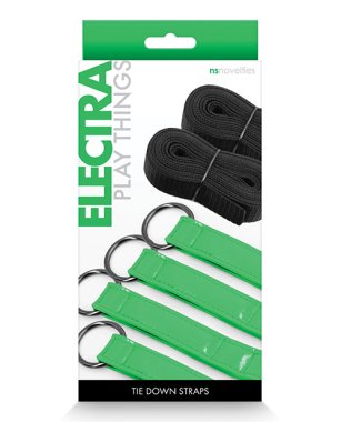 Electra Bed Restraint Straps - Green