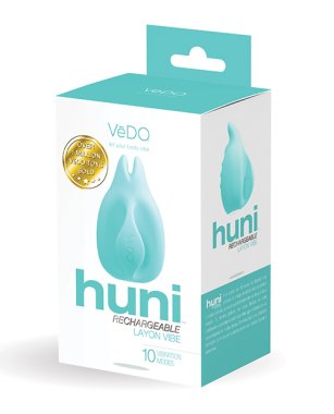 VEDO HUNI RECHARGEABLE FINGER VIBE TURQUOISE