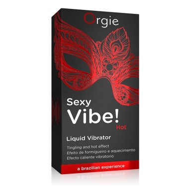15 ml Sexy Vibe! Hot Liquid Vibrator