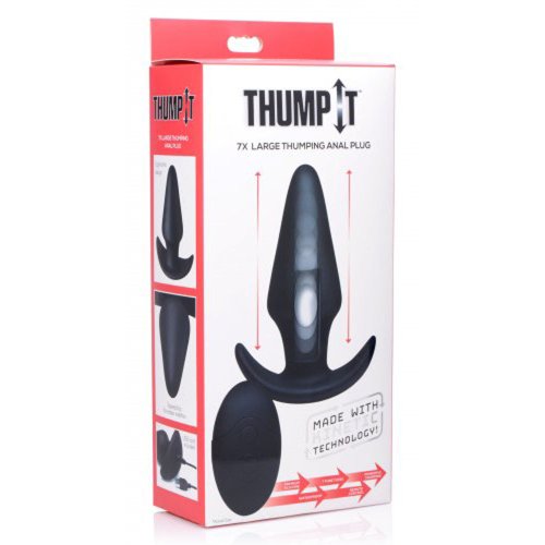 Thump-It Large Silicone Butt Plug *