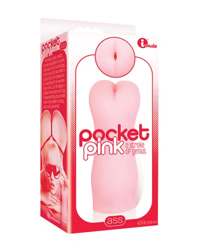 The 9\'s Pocket Pink Mini Ass Masturbator