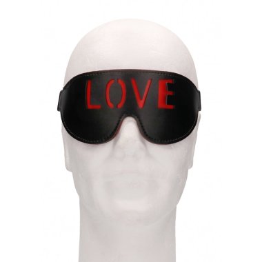 Ouch! Blindfold - LOVE - Black *