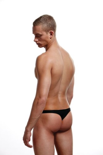 ENVY LOW RISE THONG BLACK L/XL