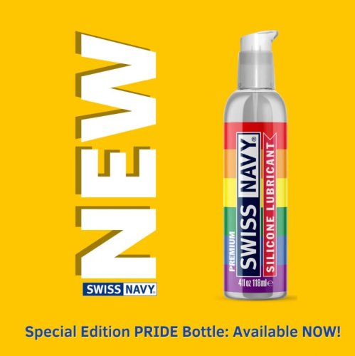 Swiss Navy Premium Silicone 4oz Pride