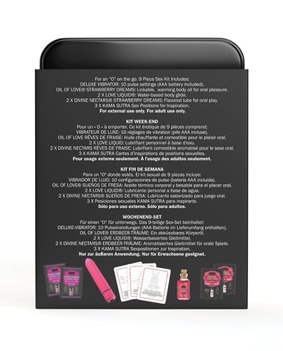 Kama Sutra Weekender VIBE Kit - Strawberry Dreams