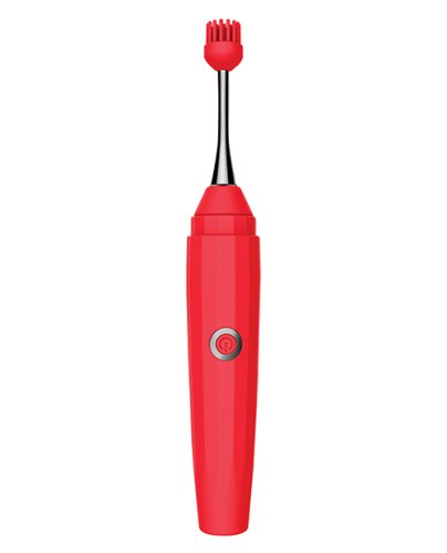 Luv Inc. Orgasm Pen w/Three Attachments - Red