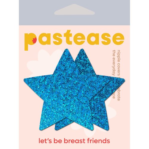 PASTEASE BLUE GLITTER STAR