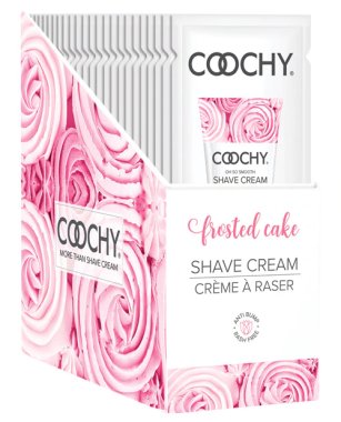Shave Cream - Frosted Cake 24pc | 15ml - Foil - DISPLAY