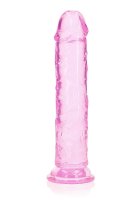 REALROCK STRAIGHT REALISTIC 8 IN DILDO PINK