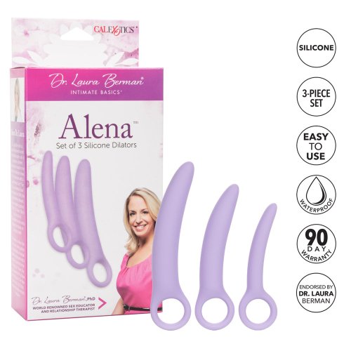 Dr. Berman® Alena™ Silicone Dilators 3pc