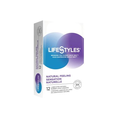 Lifestyles Natural Feeling Condoms 12's*