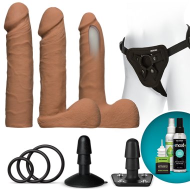 ULTRA-REALISTIC-7IN COCK W/HARNESS BX