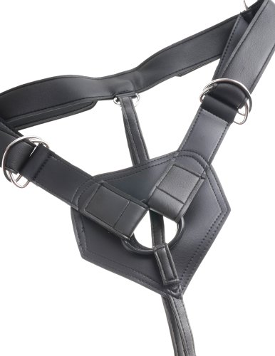 KING COCK STRAP ON HARNESS W/ 6 IN COCK LIGHT
