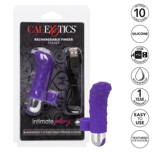 INTIMATE PLAY RECHARGEABLE FINGER TEASER