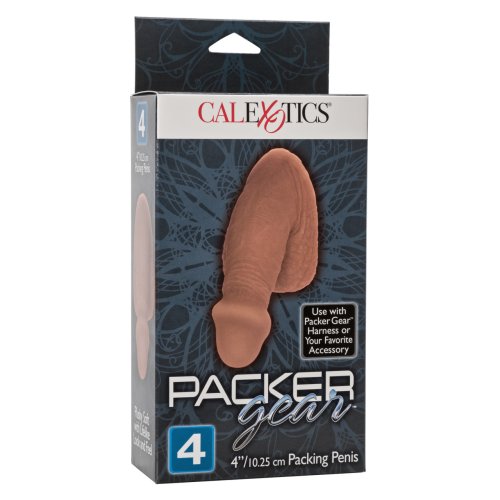 PACKER GEAR BROWN PACKING PENIS 4IN