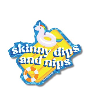 Dips And Nips Sticker - Pack of 3
