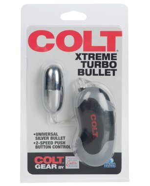 COLT Xtreme Turbo Bullet Power Pack Waterproof - 2 Speed Silver