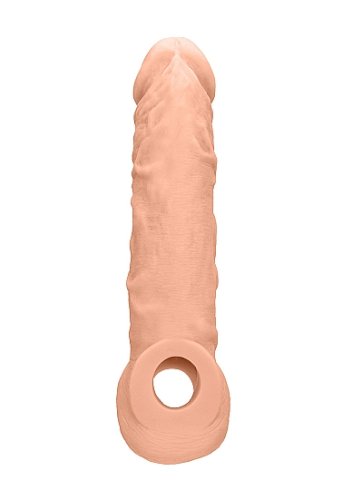 REALROCK PENIS SLEEVE 8IN FLESH