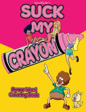 SUCK MY CRAYON COLORING BOOK (NET)