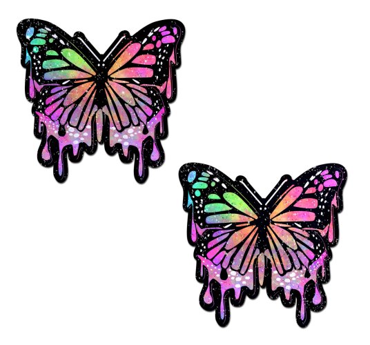 PASTEASE TRIPPY BUTTERFLY MELT RAINBOW GLITTER