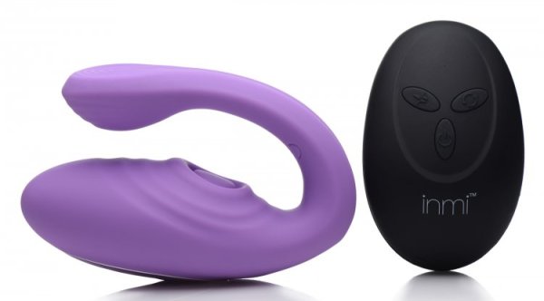 INMI 7X PULSE PRO PULSING CLIT STIM VIBE W/ REMOTE