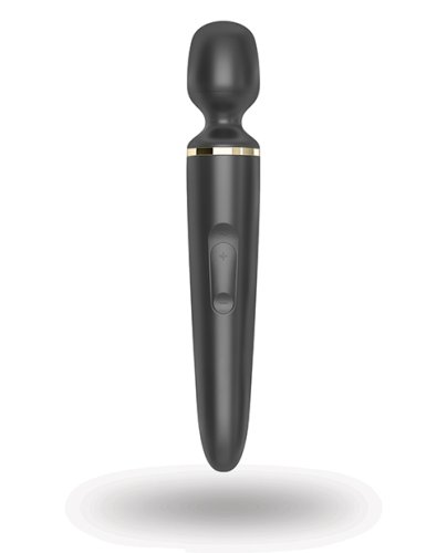 SATISFYER WAND-ER WOMAN BLACK/ GOLD