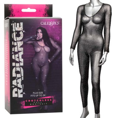Radiance Crotchless Full Body Suit Plus*