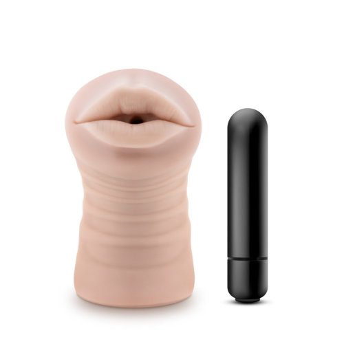 EnLust Nicole - Vibrating stroker -Beige