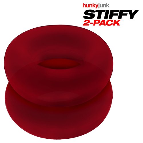 STIFFY 2-PACK C-RINGS CHERRY ICE (NET)