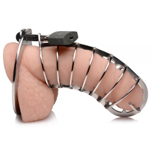 Stainless Spiked Chastity Cage *bulk pkg