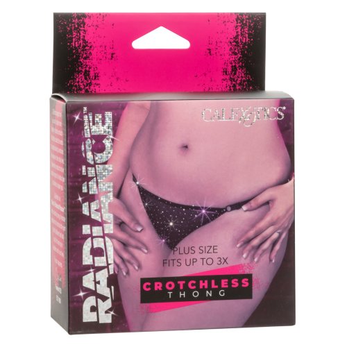 RADIANCE PLUS SIZE CROTCHLESS THONG