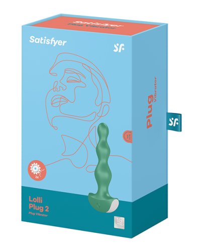 SATISFYER LOLLI-PLUG 2 ICE BLUE(NET)