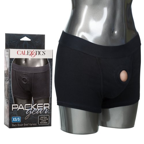 PACKER GEAR BLACK BOXER HARNESS XS/S