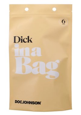 IN A BAG DICK 6 INCH CLEAR