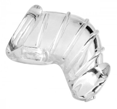 Detained Soft Body Chastity Cage - Clear