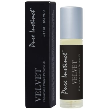 PURE INSTINCT PHEROMONE INFUSED PERFUME OIL VELVET .34FL OZ/10.2ML